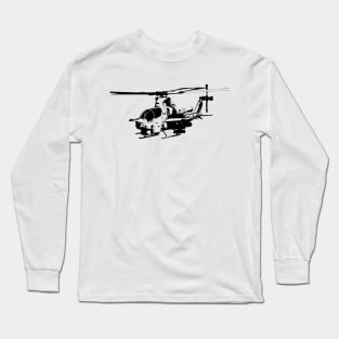 AH-1 Viper Helicopter Long Sleeve T-Shirt